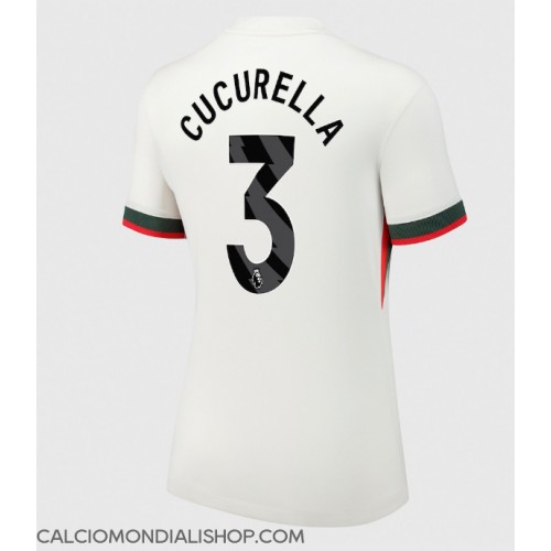 Maglie da calcio Chelsea Marc Cucurella #3 Seconda Maglia Femminile 2025-26 Manica Corta